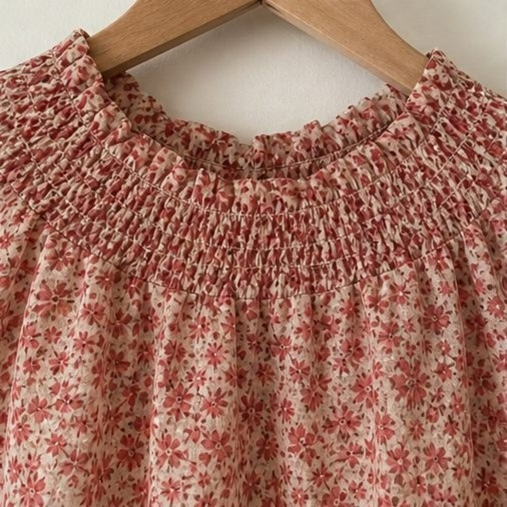 Lilac Ruffle Blouse - Picture 4 of 6